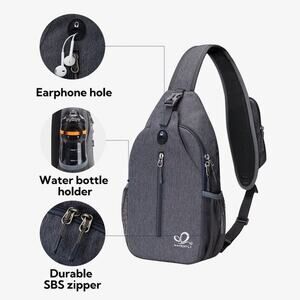 Waterfly Urban Elite 2.0 Ultra-Light Crossbody Bag NWT